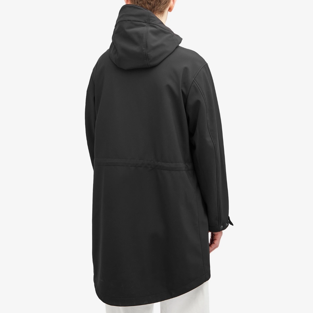 CP Company Men's C.P. Shell-R Hooded Parka Jacket Black